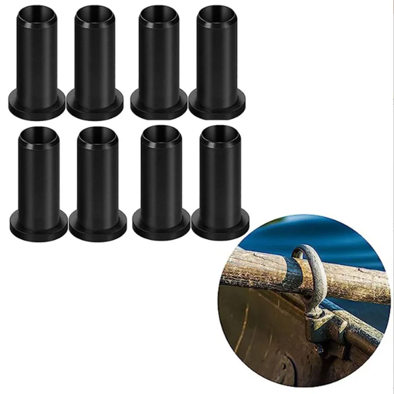 

4pcs Nylon Kayak Oar Lock Socket Insert Oar Protector Oarlock Bushing For Boat Hardware Paddle Boat Parts And Marine Accessories