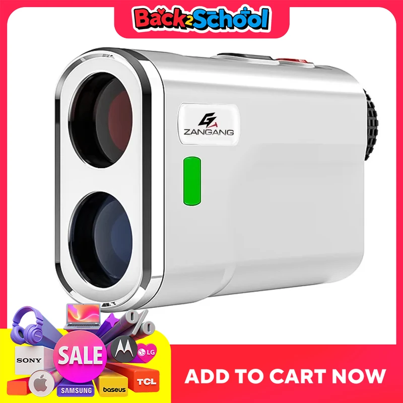 

ZANGANG-LA7 Golf Rangefinder, Competition-Use Golf Mode, Vibrations, Feedback, Type-C Charging, 5-1000m