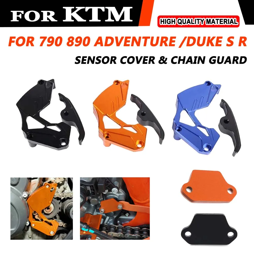 

For KTM 790 890 Adventure S R 790R 790S Duke 790 890 Duke DUKE790 Motorcycle Front Sprocket Guard Chain Cover Gear Sensor Guard