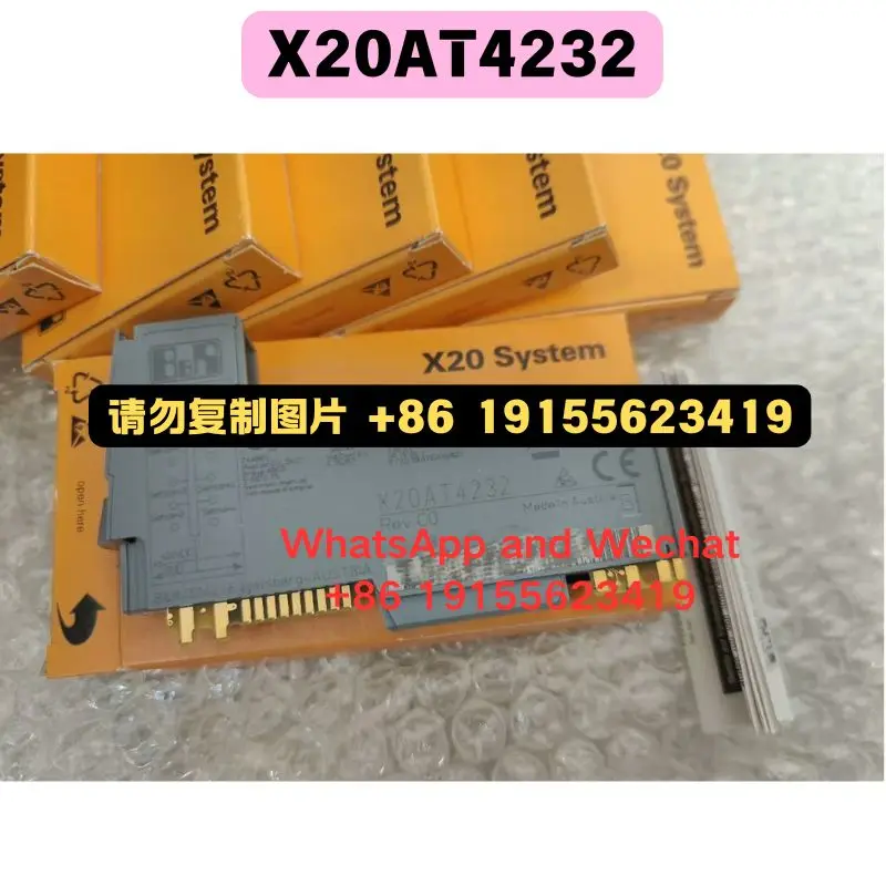 

Brand new original X20AT4232 module Functional test OK Quick delivery