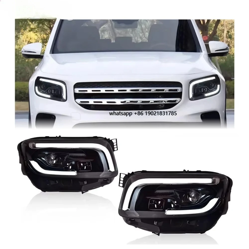 New LED headlight replacement,  GLB 2020-2023 DRL turn signal 12V 4000 lumens, auto parts