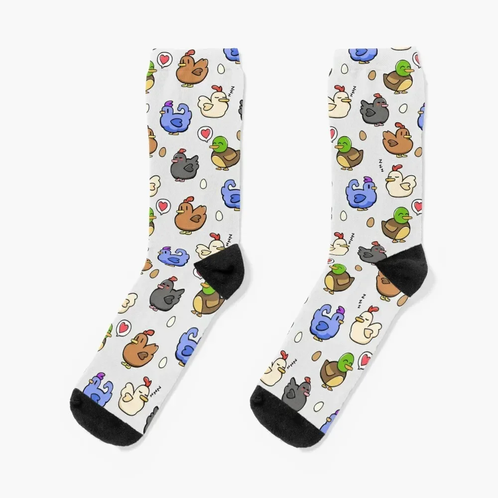 Chickens Socks gift tennis sheer Socks Female Men's