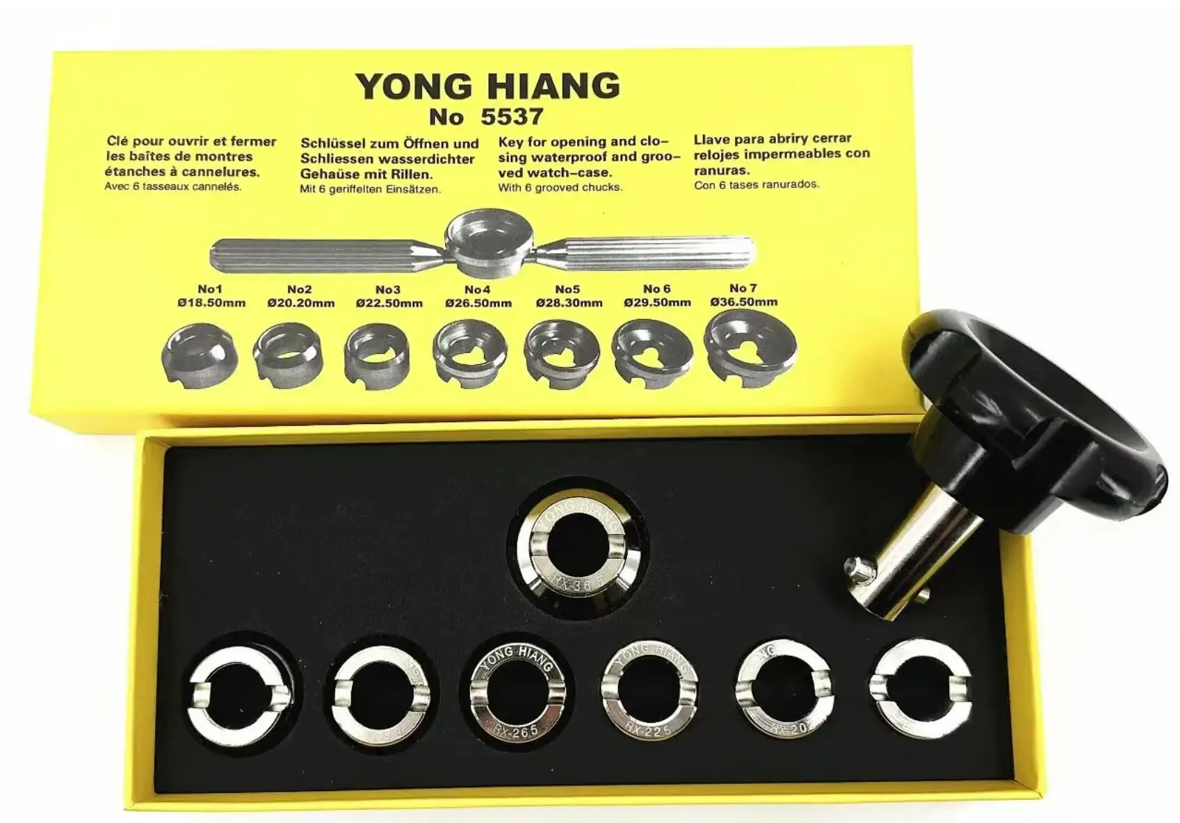 

Watch Back Case Opener Suitable For Rolex Tudor Professional Watchmaker Key Closing Waterproof Tool Wristwatch Repair Tools Set