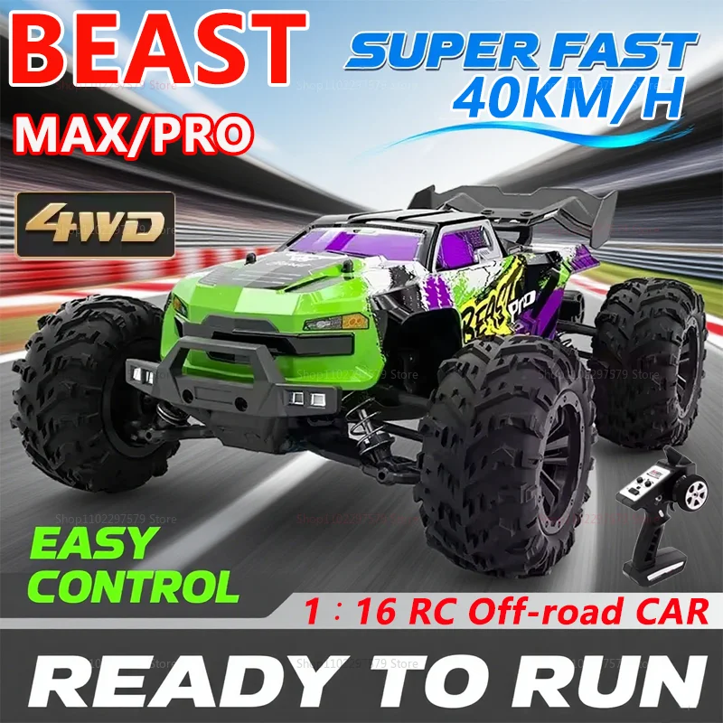 Auto Telecomandata PRO/MAX 1:16 80KM/H Brushless Fuoristrada Drift Car Trazione Integrale Veicolo RC ad Alta Velocità per Bambini e Adulti