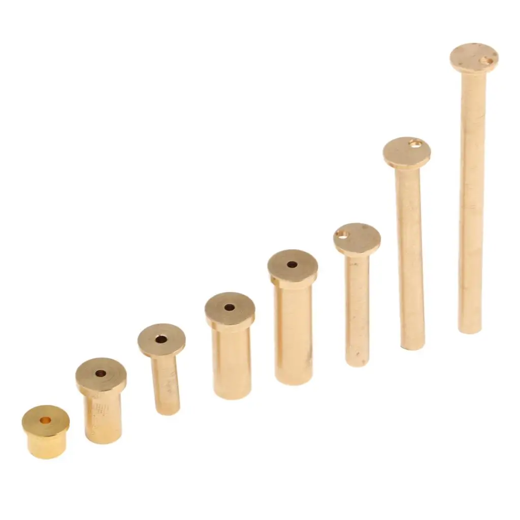 

8pcs Golf Brass Plug Weights for ID 0.370 Tip End Steel Shafts 2,4,6,8,grams