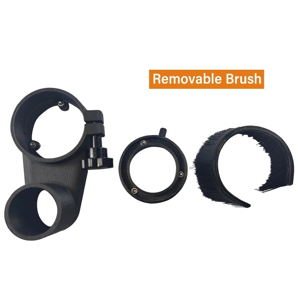 CNC Engraving Machine Accessories Spindle Brush Dust-Proof Brush 80mm Vacuum Cleaner Spindle