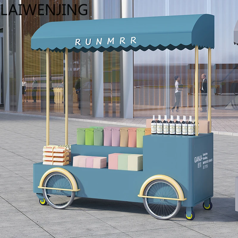 

SGF Stall Car Market Mobile Wrought Iron Sales Multifunctional Pushcart