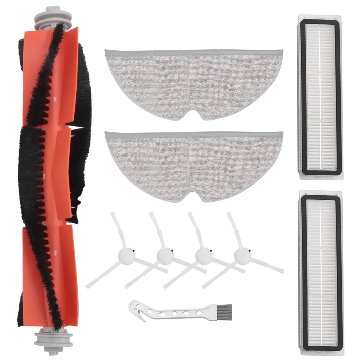 NEWABMK Main Side Brush Hepa Filter Mop for D9/L10 Pro/D9 Max/D9 Pro/D9 RLS5 Robot Vacuum Cleaner Spare Parts