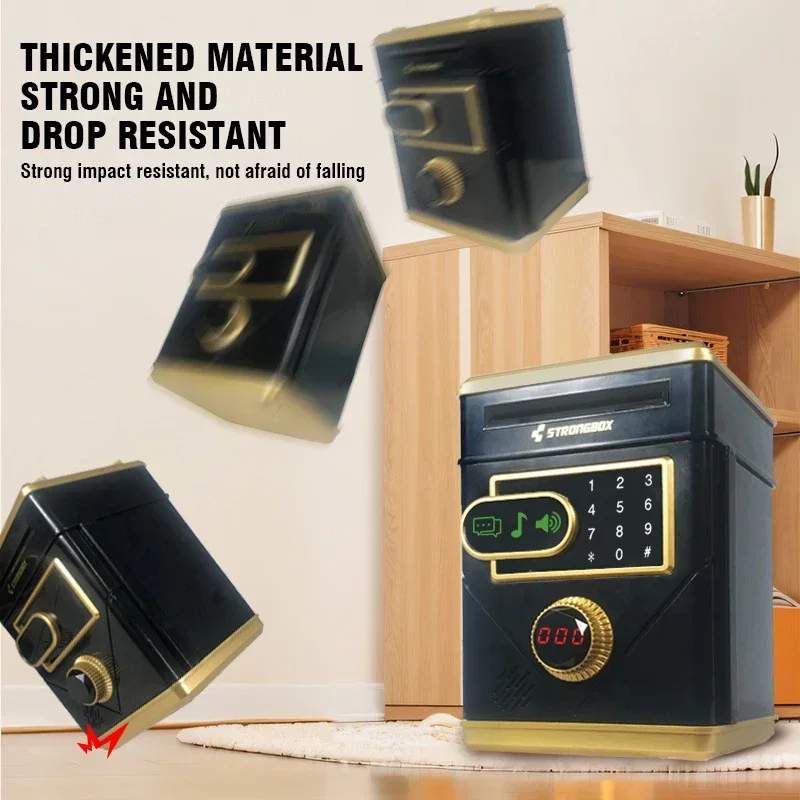 Elektronische spaarpot Automatische spaarpot voor kinderen met wachtwoord Veilig Slimme spaarpot Spaarpot Automatisch banken Kerstcadeau voor kinderen