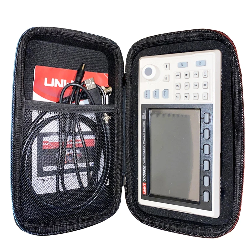 Newest EVA Hard Travel Box Carry Case for UNI-T UTG932 UTG962 UNI-T UTG932E UTG962E Function/Arbitrary Waveform Generator