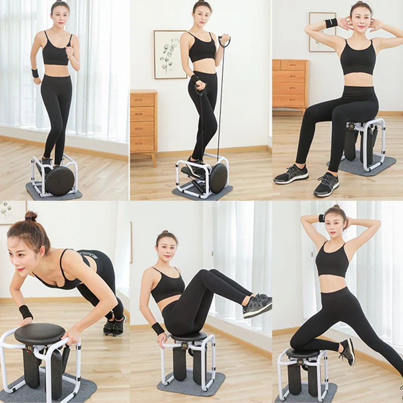 Stool Stepper Stepper Home Weight Loss Machine Multifunctional In-Place Stepper Aerobic Exercise Fitness Equipment