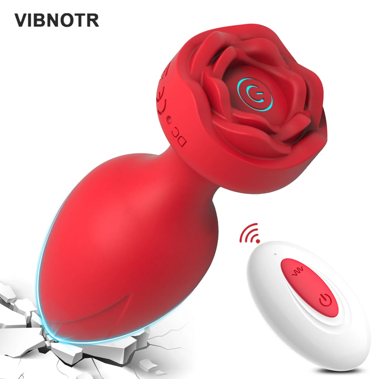 Wireless Anal Plug Vibrating Male Wearable Silicone Butt Remote Control Sex Anal Toys For Women Men Vibrator Prostate Massager