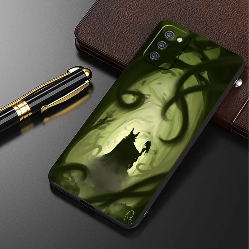 Etui na Samsung Galaxy A53 A52 A52 A51 A54 A12 A13 A14 A22 A32 A21s A33 A34 A24 A71 A31 A72 A73 etui na telefon Disney Maleficent Queen