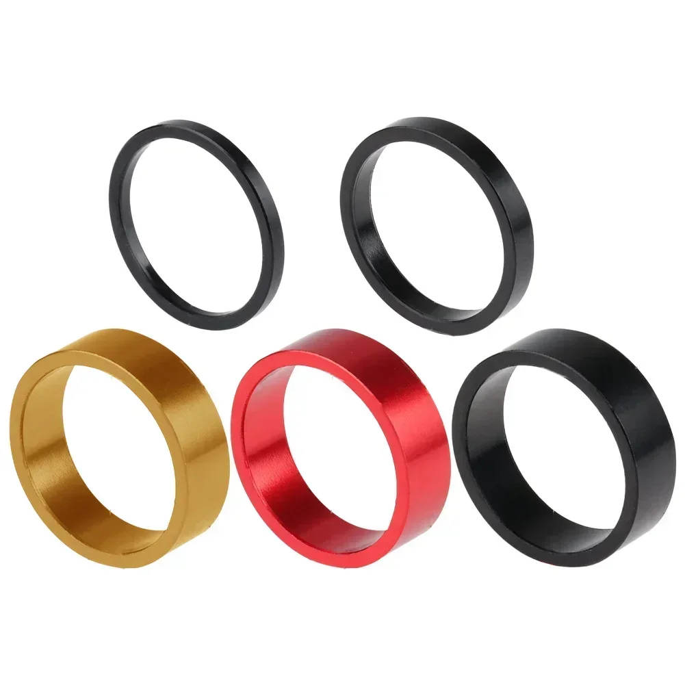 Bike Front Fork Headset Washer 5/3/10mm Wrist Set Pad For 28.6mm Front Stem Fork Bike Headset Stem Spacer Ring Gasket