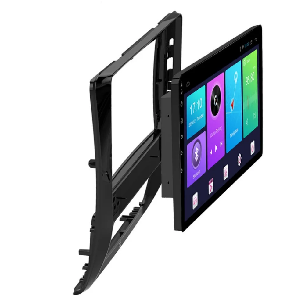 For VOLKSWAGEN SAGITAR 2012-2016 10.1 inch Car Radio Fascia Kit Dash Panel Bezel Frame Modern Design Easy Stereo Accessory Tools