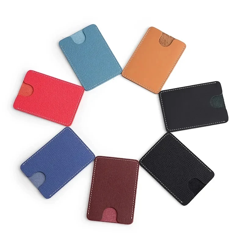 

Ультратонкие мини-кошельки для карт из натуральной кожи для мужчин и женщин, легкие, мягкие, из натуральной кожи, для кредитных карт