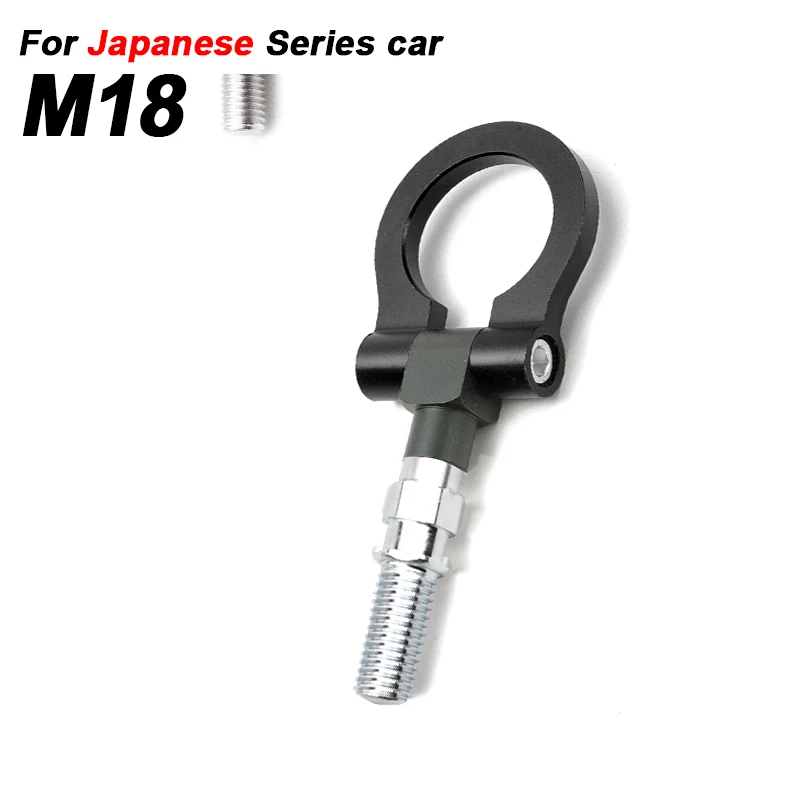 Universeller Rennsport-Abschlepphaken Vorne und Hinten Autoanhängerhaken Traktionshaken für M16 Europäische Autos M18 Japanische Autos in Verschiedenen Farben – Detail 13