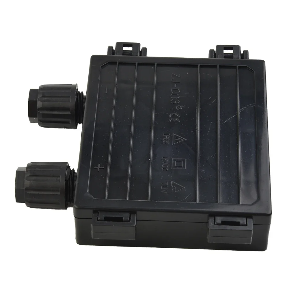 Cable Connector Kit PPO 50W-120W Electrical Testing TOOL Junction Box PV Module Box 50W-120W 6A For Junction Box PV Panel Black