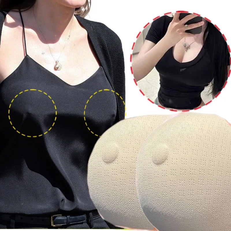 Simulated Concept Padding Pads Women None Sticky Fake Breasts Fake Boobs Crossdresser Prosthesis Mastectomy Invisible Bras Pad
