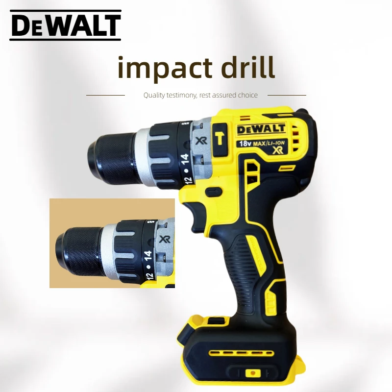 Dewalt DCD796 Taladro de impacto sin escobillas inalámbrico Taladro sin escobillas Multifuncional Recargable Portátil 20V Batería Herramientas eléctricas