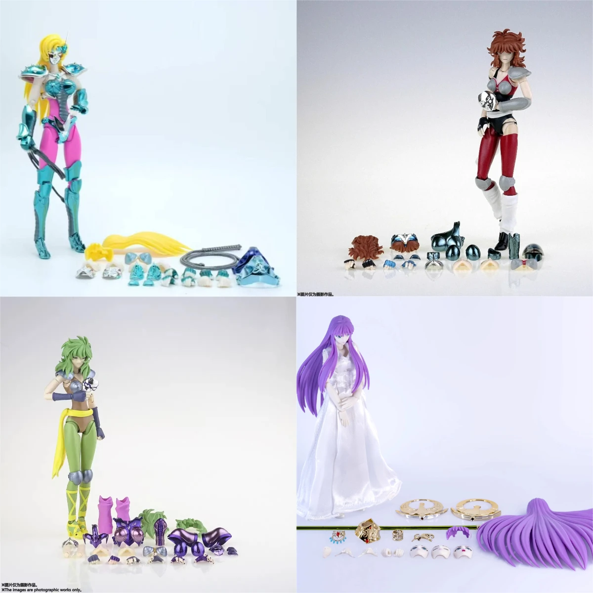 

In-Stock GoodTony Saint Seiya Myth Cloth EX Chameleon June Athena Aquila Eagle Marin Ophiuchus Shaina Figure Knights of Zodiac