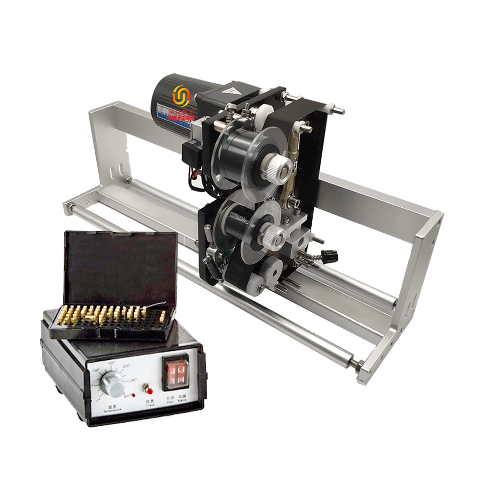 Batch Date Printing Machine On Plastic Bags Hp-241 Production And Expiry Date Printer Ribbon Coding Machine