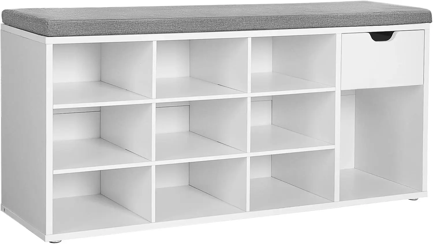 VASAGLE Ladder Shelf Wall Shelf 4/5 Layers Bookshelf