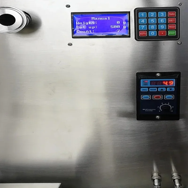 High Viscosity Liquid Filling Machine - Small Fully Automatic Weighing Quantitative Filler for Sesame Paste Honey Pear Paste