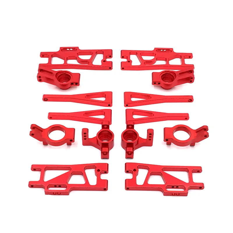 

Metal Upgrade Retrofit C-seat Steering Cup Swing Arm 7 Piece Set For WLtoys 104009 12401 12402 12403 12404 12409 RC Car Parts