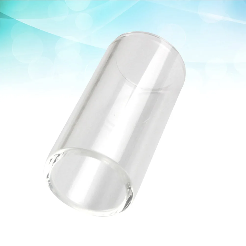 

51mm Sturdy Trustworthy Guitar Slide Bar Durable High Grade Glass for Multiple Jobs Acoustic Electric R29 White