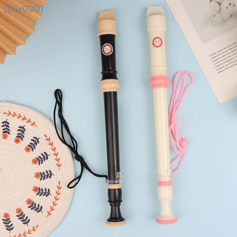 【buy020】Six Hole Treble Flute 6-Hole Soprano Recorder Clarinet Sound Easy Adjustable ABS Flute Kid Playing Musical Instrument