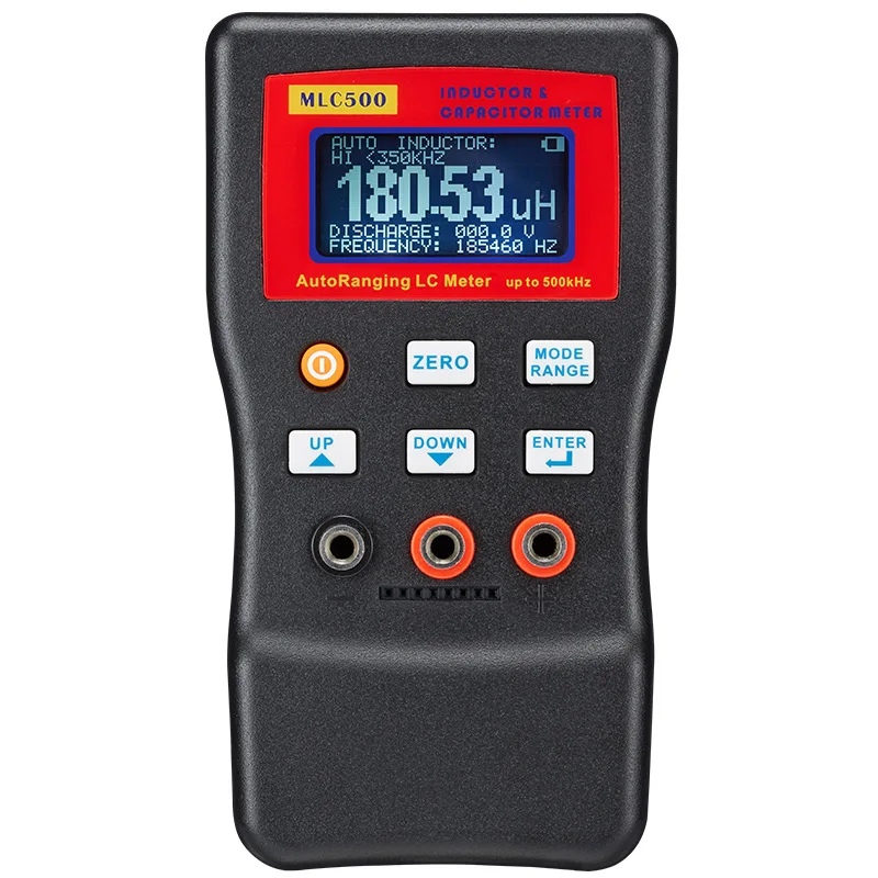 MLC500 High precision automatic range capacitance and inductance meter anti burn digital capacitance tester