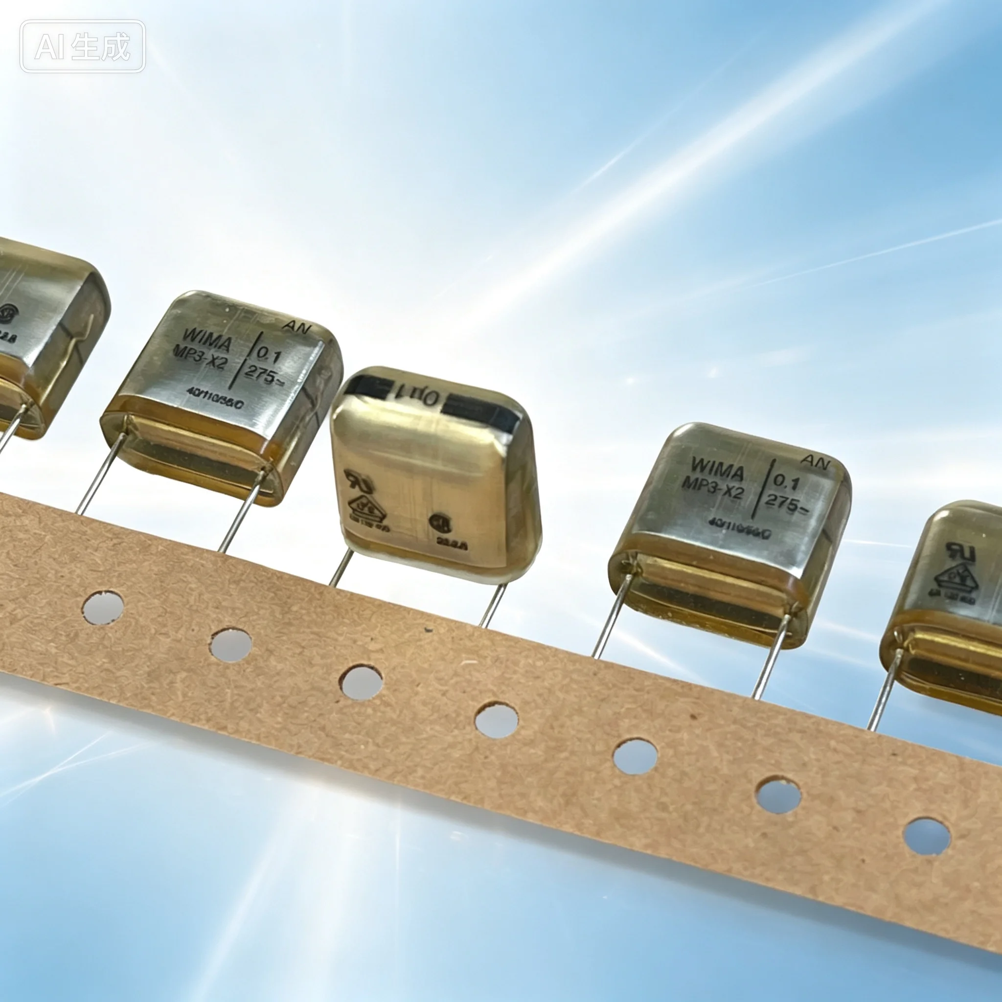 Coupling for WIMA MP3-X2 0.1UF 275VAC Audio Capacitor  50pcs