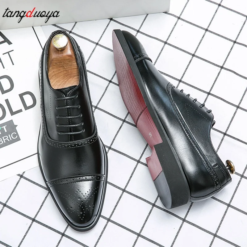 High Quality Men Men's dance casual shoes Luxury designer Male Business Office Dress Shoes for Men Wedding Shoe