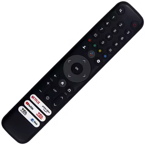New Remote Control RC833 GUB1 Compatible with TCL TV 50 55 75 Inch C645 C745 C845 43LC645 65C745 65C845 Spare Parts NO Voice