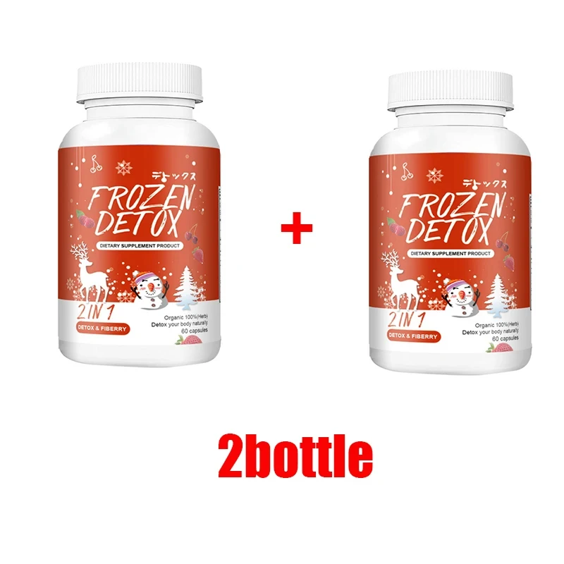 

2-bottle Frozen Fiber 2in1 slim capsule