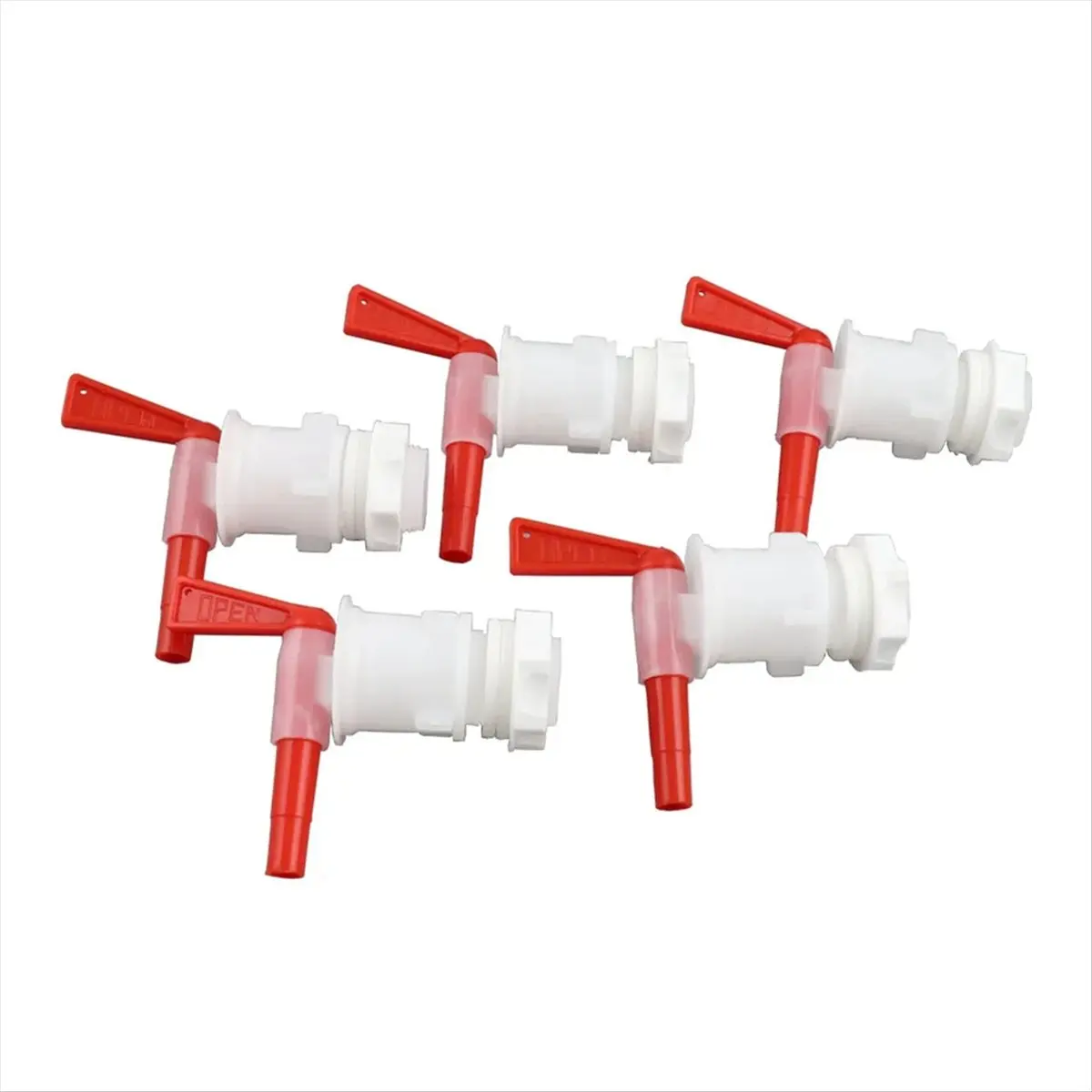 A95G 5PCS Bottling Plastic Faucet Beer Brewing Replacement Faucet Fermenter Beer Filling Faucet
