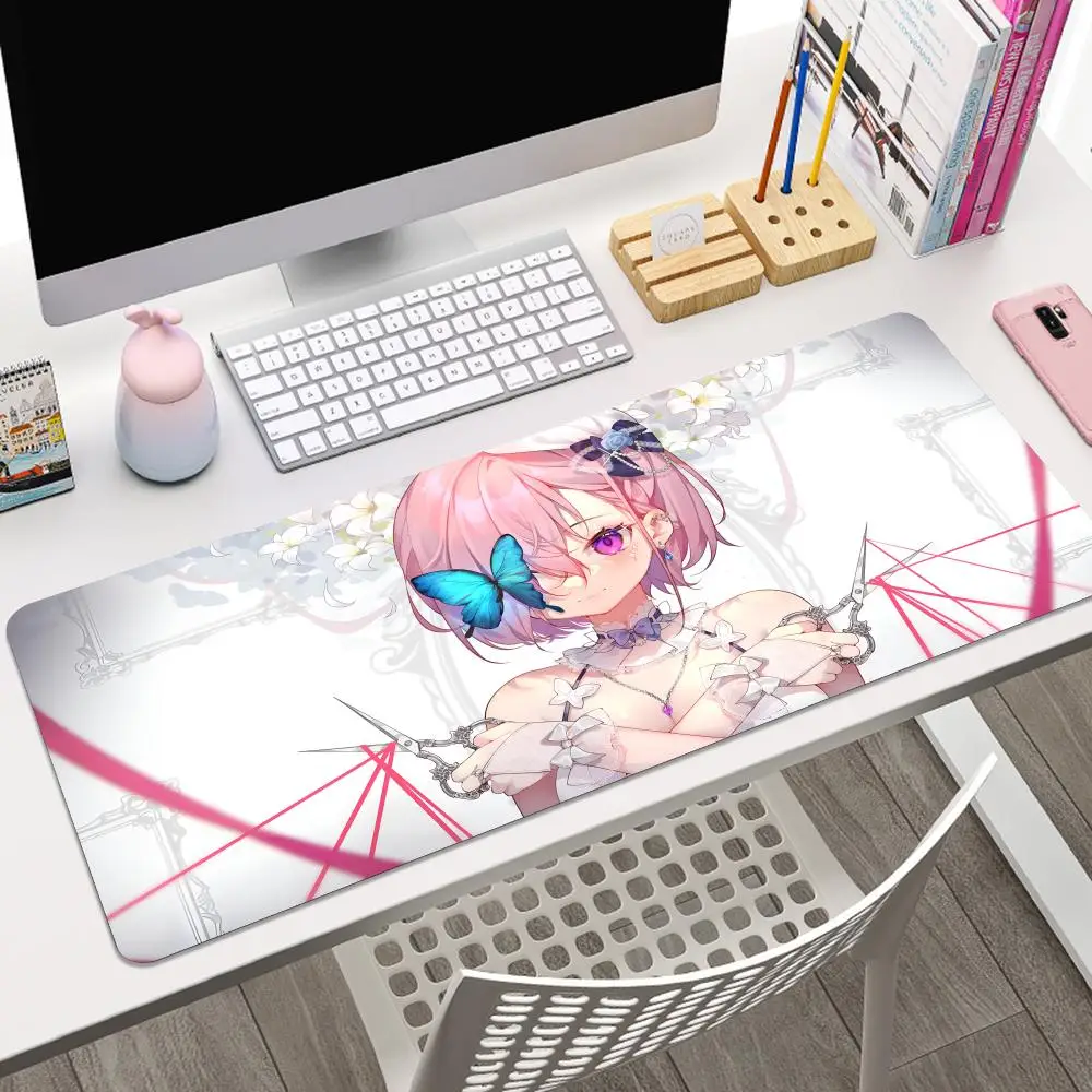 Anime Fate Grand Order Waltz Mash Kyrielight Mousepad Large Gaming Mouse Pad LockEdge Thickened Computer Keyboard Table Desk Mat