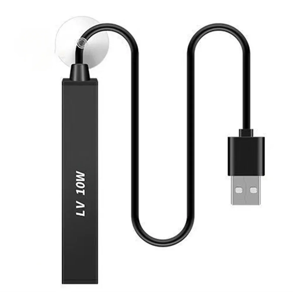 Fish Tank USB Heating Rod With Automatic Temperature Adjustment For Stable Aquarium Environment Stainless Steel