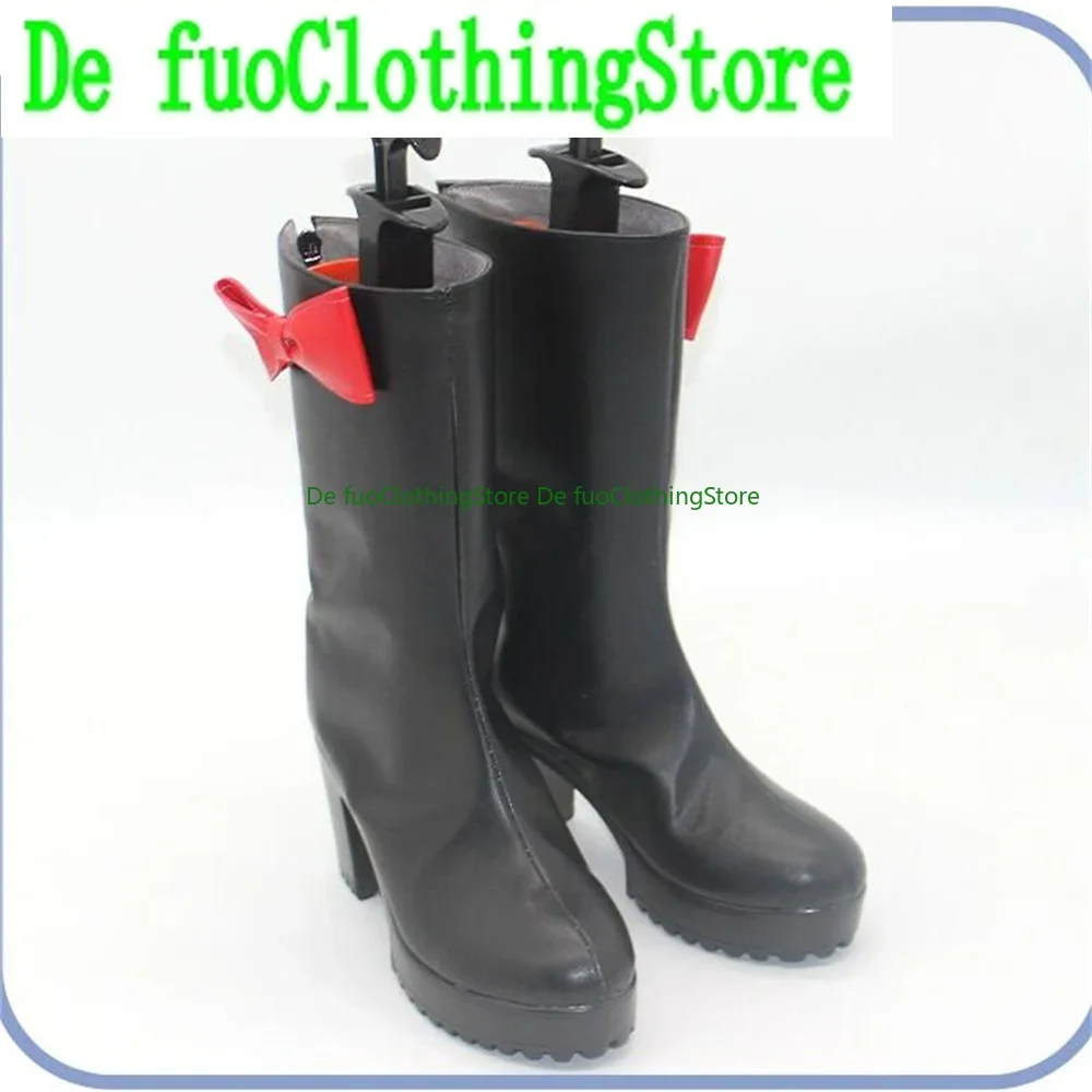 Odzież Hoshino Ai OSHI KO Cosplay Buty Botki Gra Anime Halloween Boże Narodzenie DefuoClothing Buty StoreDefuo