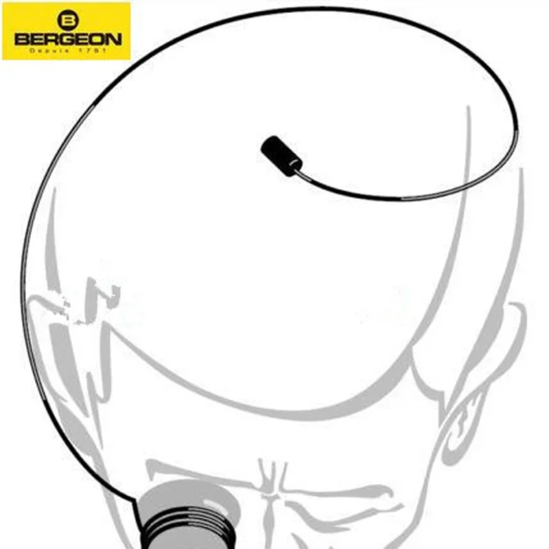Watch maintenance tool Bergeon 5461 magnifying glass steel ring single steel ring price can be used with magnifying glass