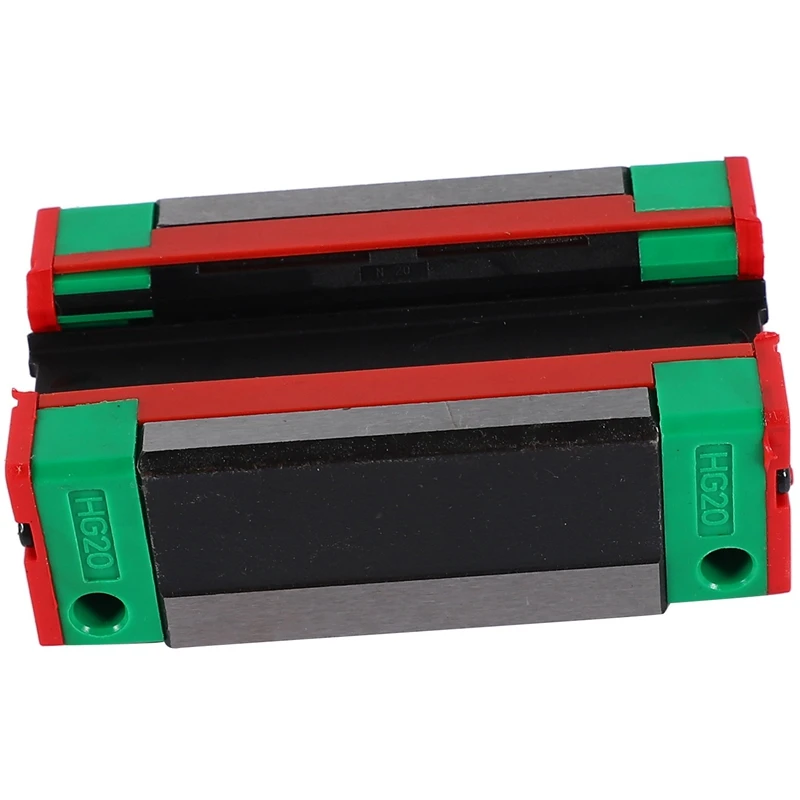 الصلب دليل السكك الحديدية الخطية كتلة ، أجزاء آلة التصنيع باستخدام الحاسب الآلي ، معدات التصنيع ، HGH20CA ، 20 مللي متر