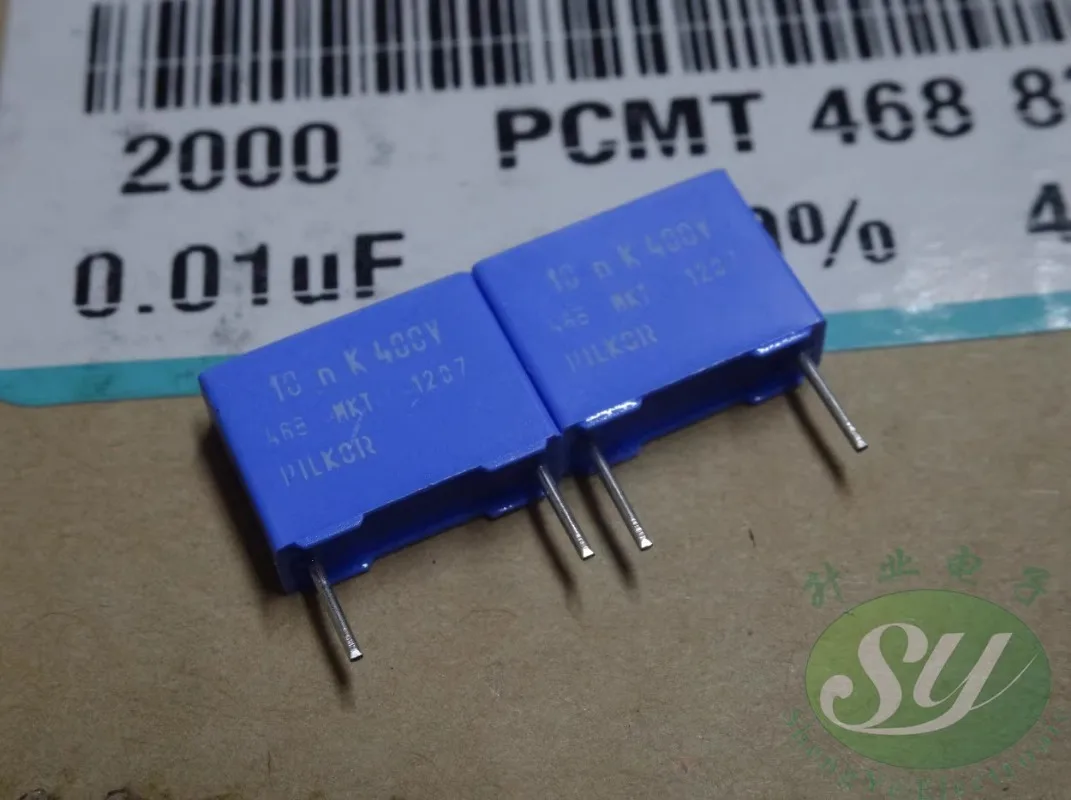 10pcs PILKOR MKT468 0.01uf/400v 10 nf103新品フィルムコンデンサ10MMです