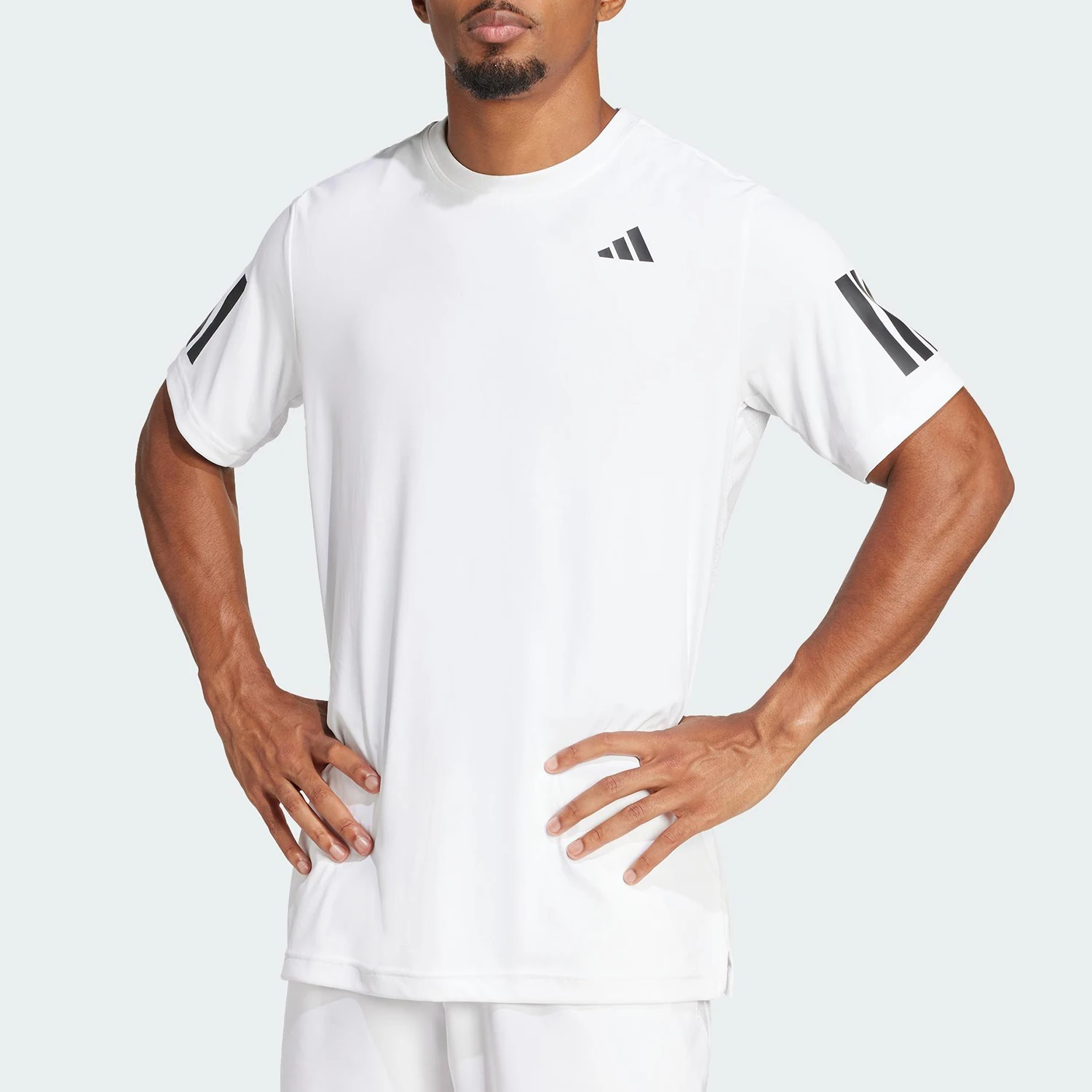 

Adidas Authentic Summer Men's Cool Tennis Sports Training Short Sleeve T-Shirt JE0413