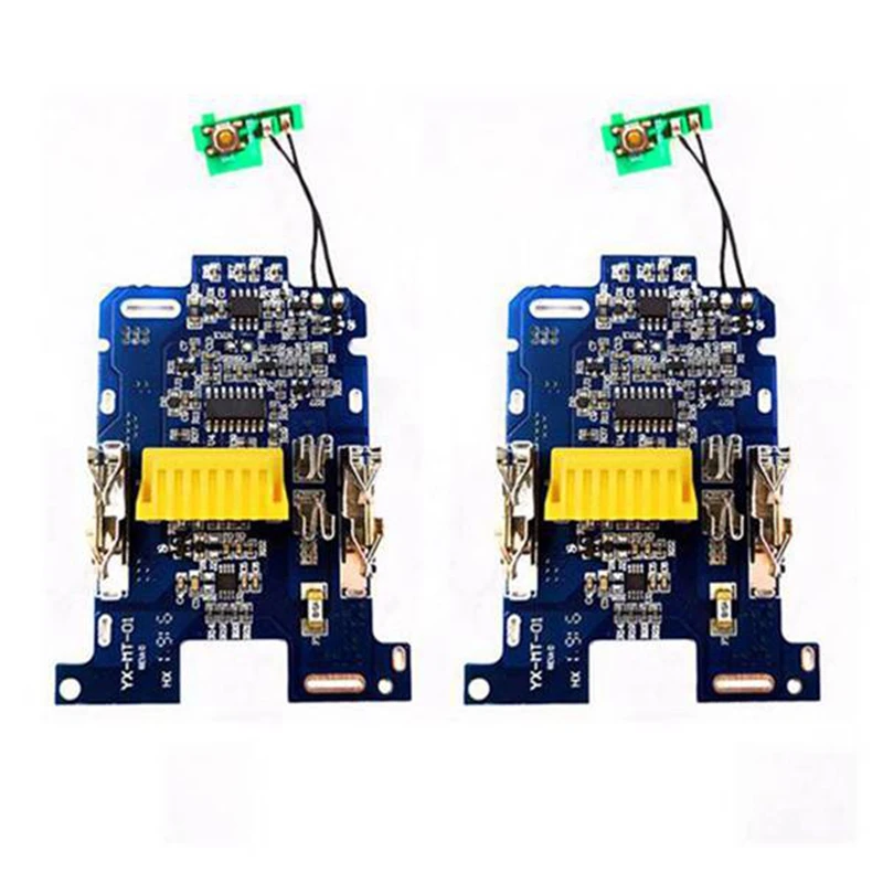 Placa de protección de carga PCB, batería de iones de litio, 10 piezas, BMS, para herramienta eléctrica Makita de 18V, BL1815, BL1860, LXT400, Bl1850