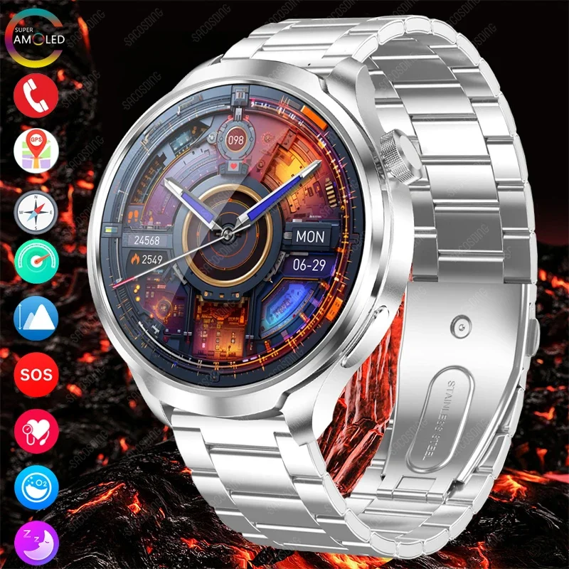 Bluetooth call GPS smartwatch AMOLED 1.85