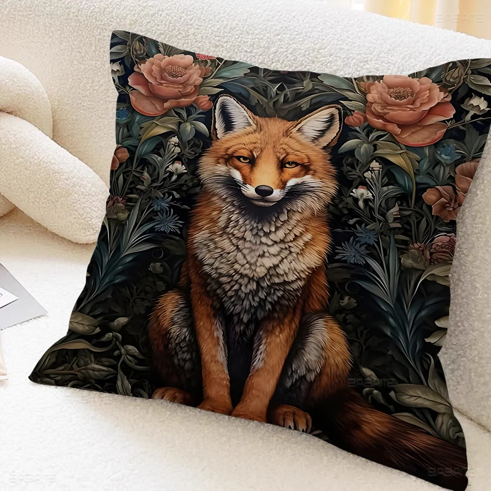 Neutral William Morris Pillow Anime Pillow Sofa Bed Head Pillow Cover Cushion Cover 45x45 Cm Fashion