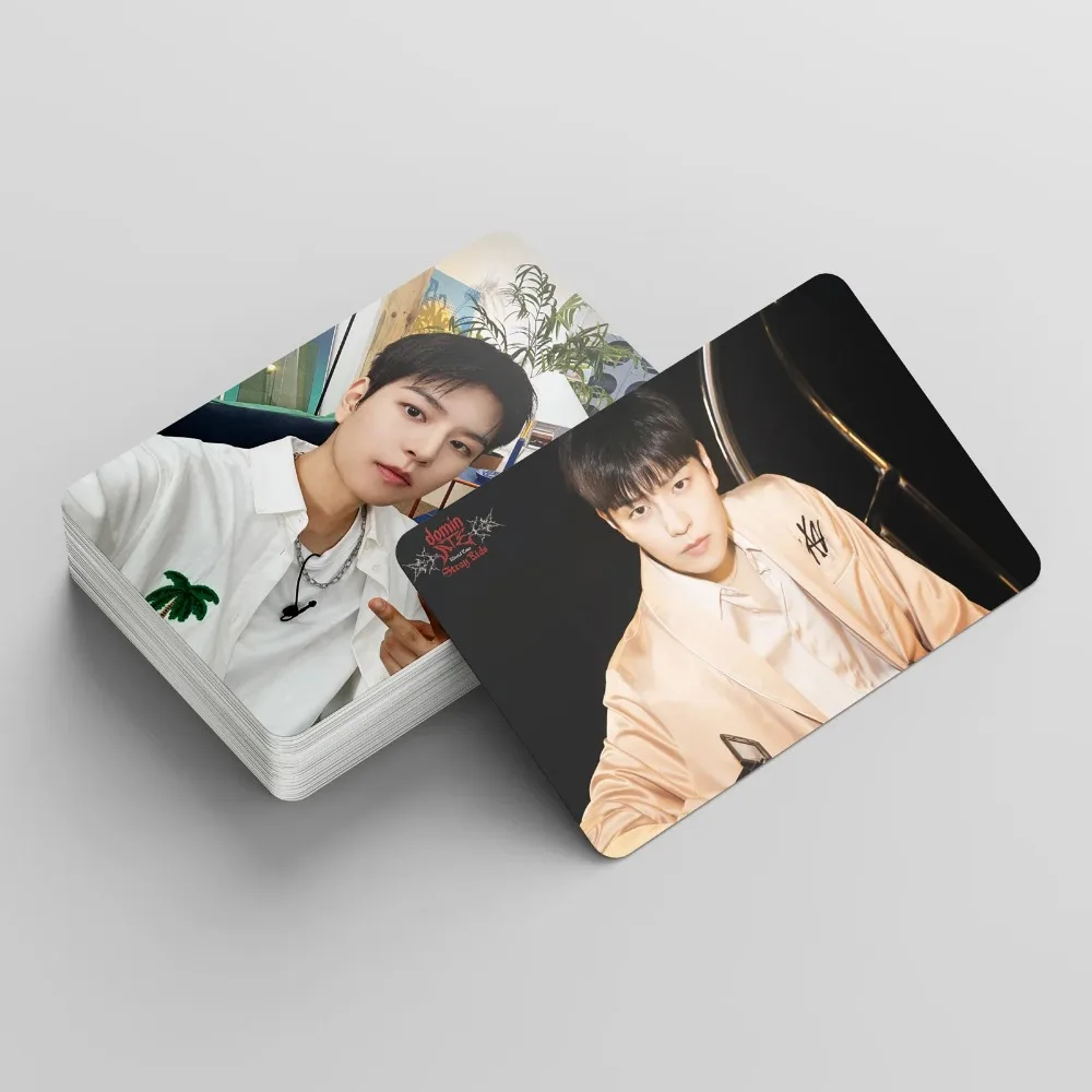 55Pcs/Set Kpop Seungmin Card New Ablum (HOP) Lomo Card Photocard Fans Collection Postcards Gift