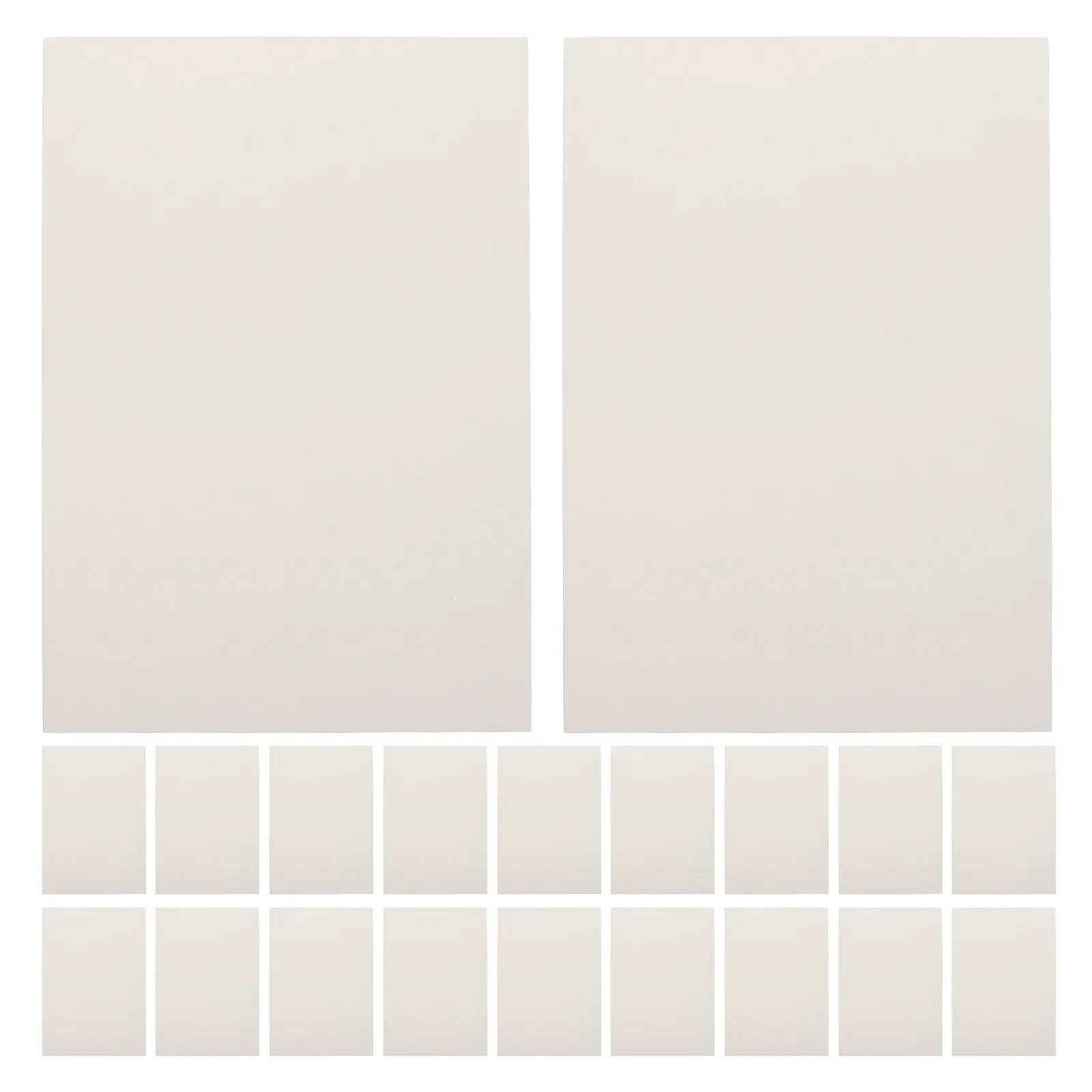 100Pcs Cardstock Cover A4 Paper Thick Cardboard Craft Invitation Making Office Printing Supplies