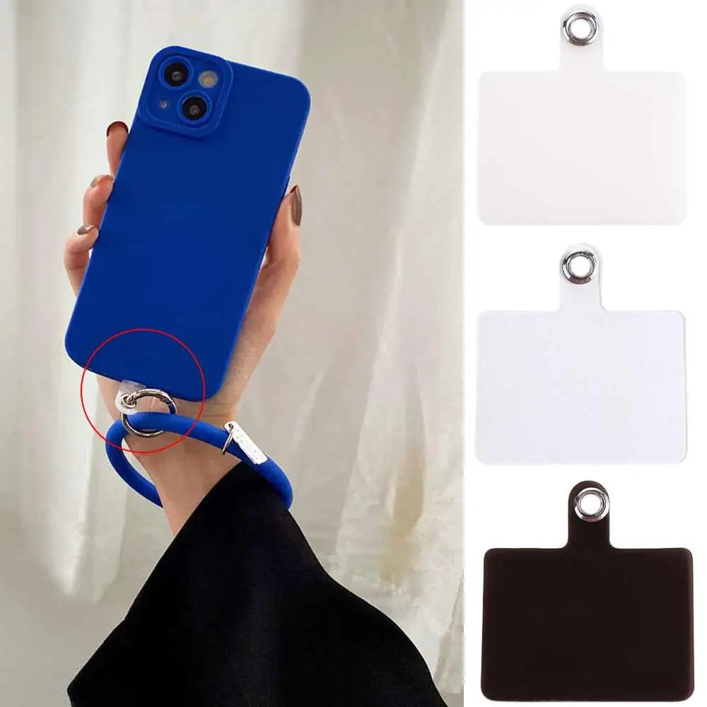 Mobile Phone Lanyard Patch Male Anti-lost Fixed Card Shell Connection Pendant Without Lanyard Hole Transparent Clip